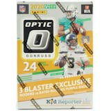 2020 Panini Donruss Optic Football 6-Pack Blaster Box (Purple Shock Parallels)