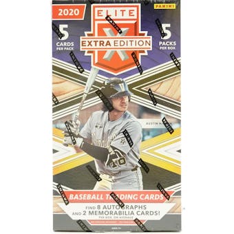 2020 Panini Elite Extra Edition Baseball Hobby Box