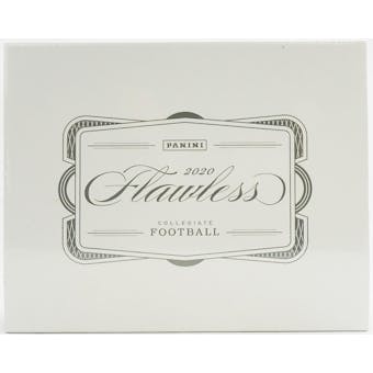 2020 Panini Flawless Collegiate Football Hobby Box (Reed Buy)