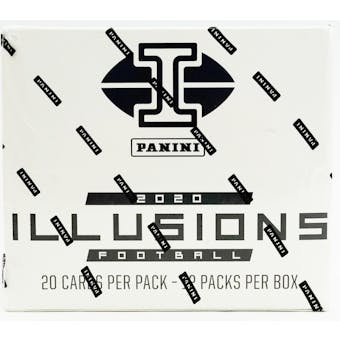 2020 Panini Illusions Football Jumbo Value 12-Pack Box