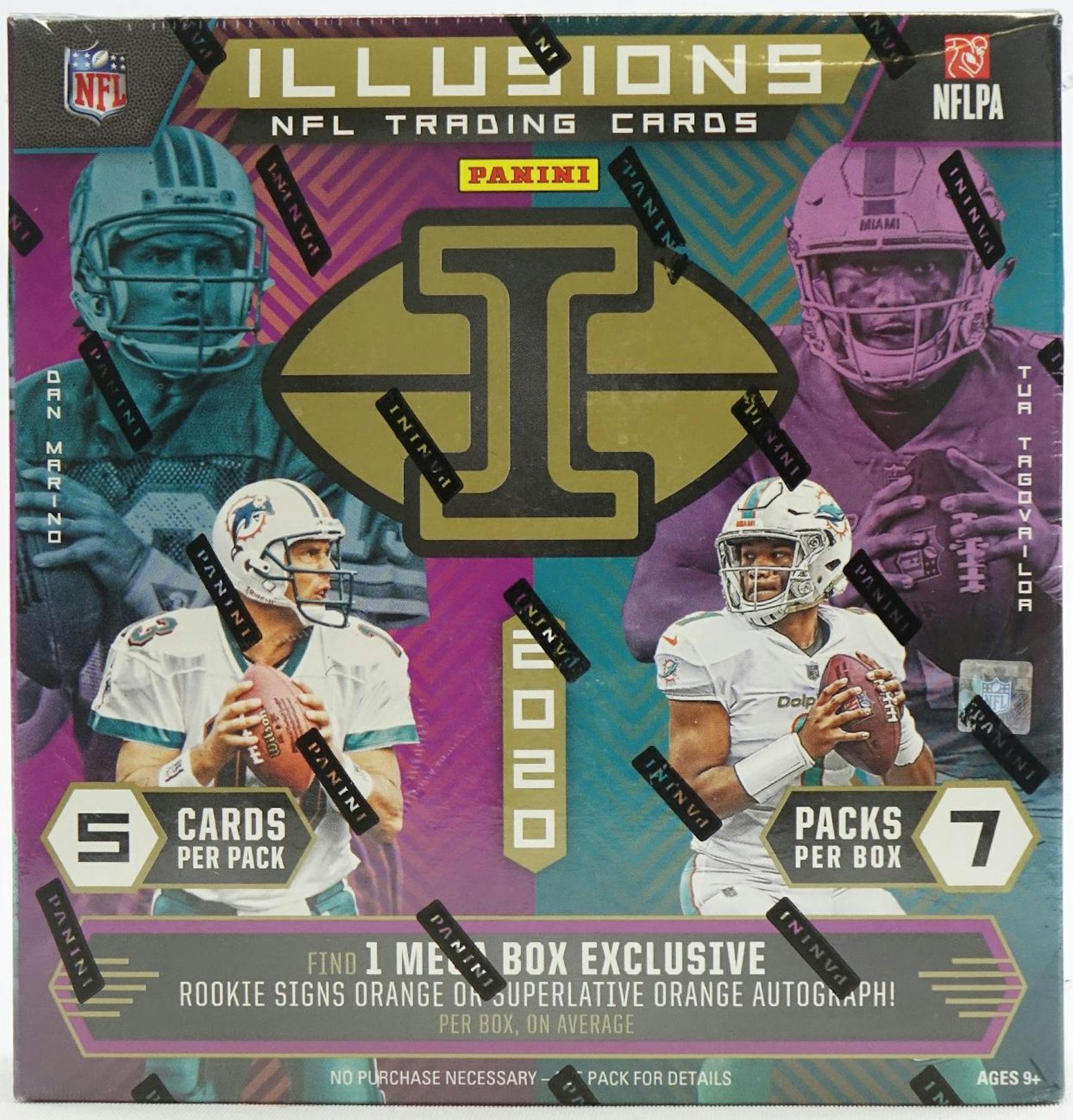2020 Panini Illusions Football Mega Box DA Card World 2020-panini-illusions-football-mega-box-da-card-world