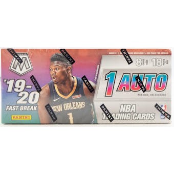 2019/20 Panini Mosaic Basketball Fast Break Box