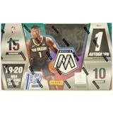 2019/20 Panini Mosaic 1st Off The Line FOTL Basketball Hobby Box