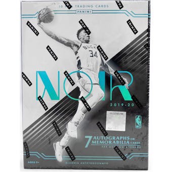 2019/20 Panini Noir Basketball Hobby Box