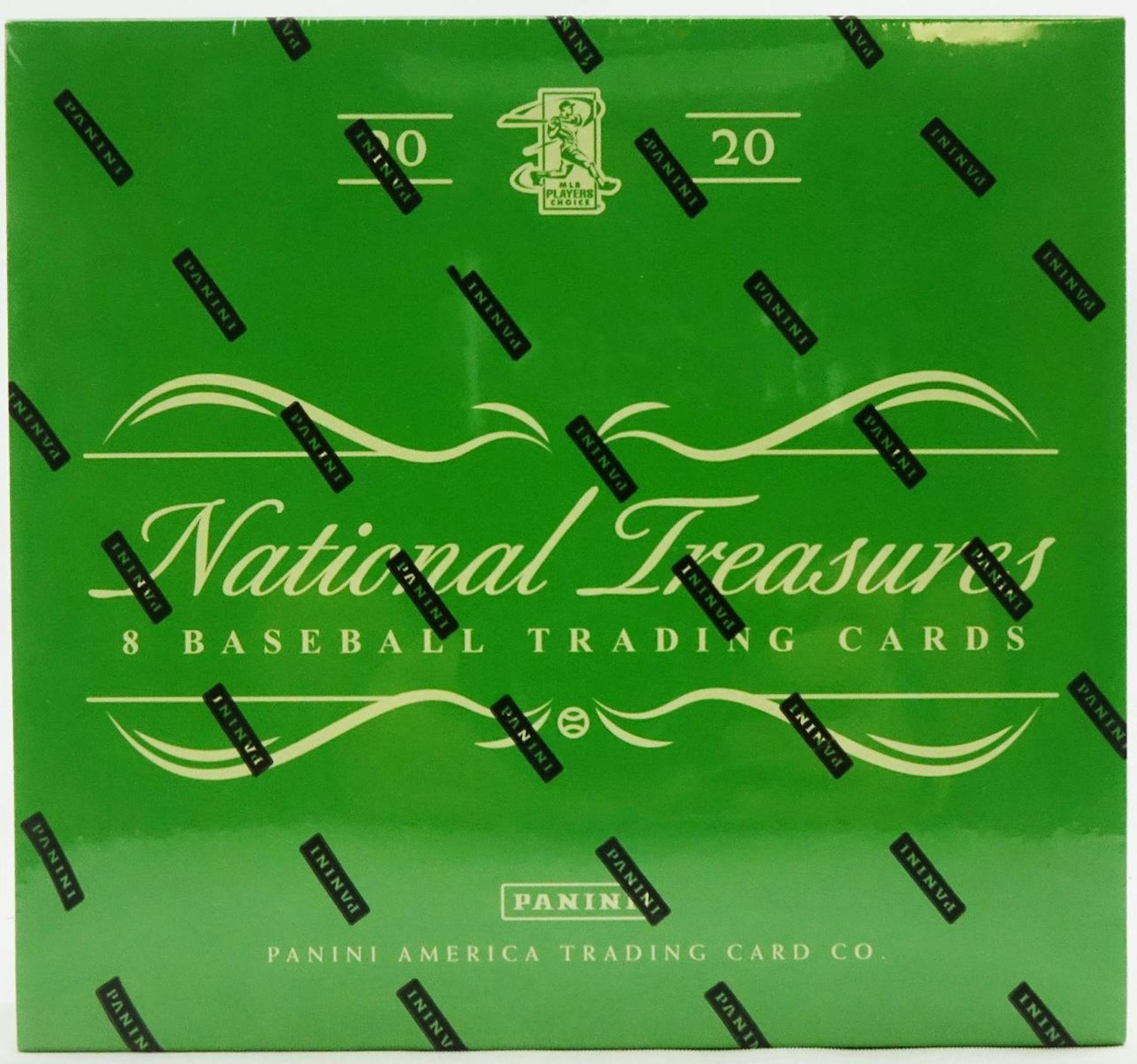 8 Panini National Treasures Baseball Hobby Box   DA Card World