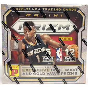2020/21 Panini Prizm Basketball Asia Box (Blue & Gold Wave Prizms!)