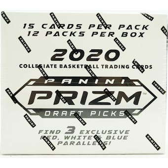 2020/21 Panini Prizm Draft Picks Basketball Multi Cello 12-Pack Box