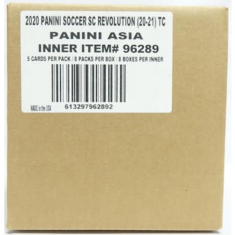 2020/21 Panini Revolution Soccer Asia 8-Box Case