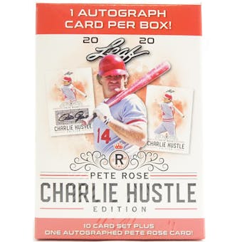 2020 Leaf Pete Rose Charlie Hustle Edition Baseball Blaster Box
