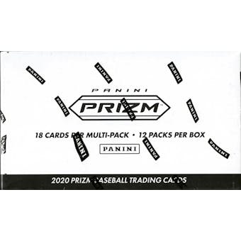 2020 Panini Prizm Baseball Cello Multi 12-Pack Box