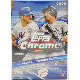 2020 Topps Chrome Baseball 8-Pack Blaster Box