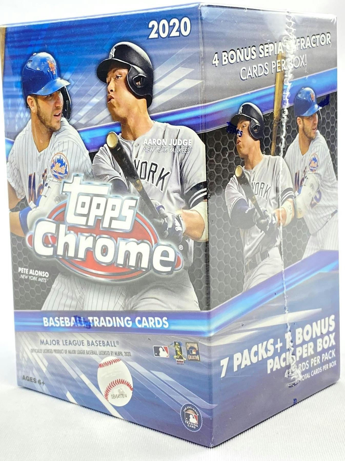 2020 Topps Chrome Baseball 8-Pack Blaster Box | DA Card World