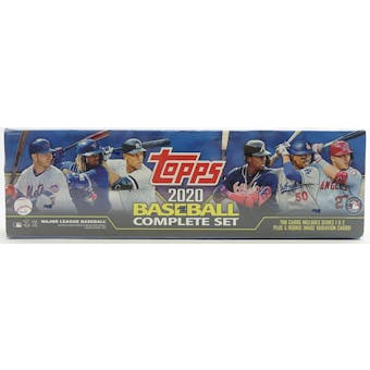 2020 Topps Factory Set Baseball (Box) (Blue)