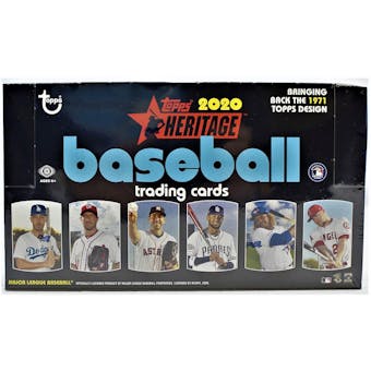 2020 Topps Heritage Baseball Hobby Box