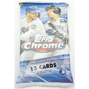 2020 Topps Chrome Baseball Hobby Jumbo Pack