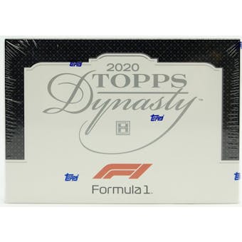 2020 Topps Dynasty F1 Formula 1 Racing Hobby Box
