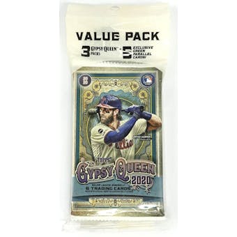 2020 Topps Gypsy Queen Baseball Cello Multi Pack (Green Parallels!)