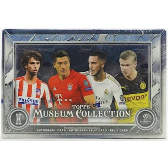 2019/20 Topps UEFA Champions League Museum Collection Soccer Hobby Box