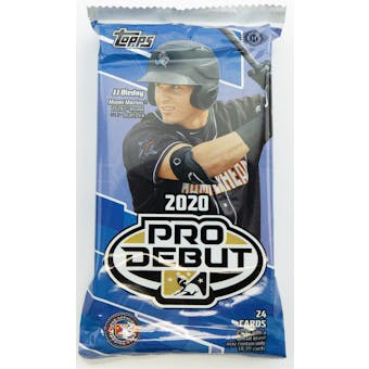 2020 Topps Pro Debut Baseball Hobby Jumbo Pack
