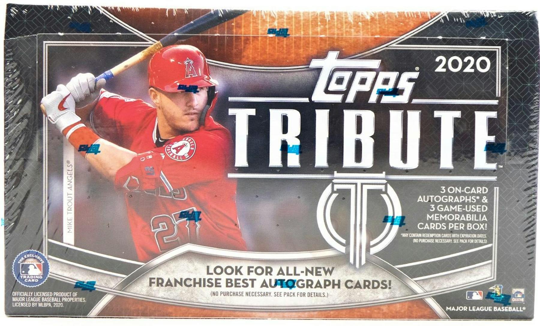  Mike Trout (5) Assorted Baseball Cards Bundle - Los