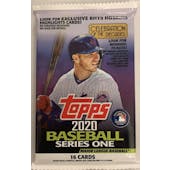 2020 Topps Series 1 Baseball Retail Pack