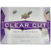 2019/20 Upper Deck Clear Cut Hockey Hobby Box