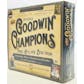 2020 Upper Deck Goodwin Champions Hobby 16-Box Case