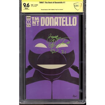 TMNT: The Best of Donatello #1 CBCS 9.6 (W) SS: Feldman *21-181D752-016*