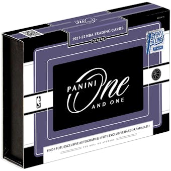 2021/22 Panini One and One Basketball 1st Off The Line FOTL Hobby 10-Box Case