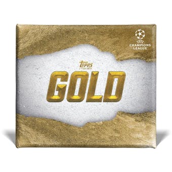 2021/22 Topps UEFA Champions League Gold Soccer Hobby Box