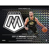 2021/22 Panini Mosaic Basketball Fast Break 20-Box Case (Presell)