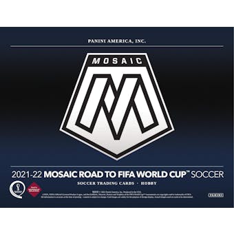 2021/22 Panini Mosaic Road to FIFA World Cup Soccer 1-Box- DACW Live 10 Spot Random Pack Break #2