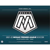 2021/22 Panini Mosaic EPL Premier League Soccer Hobby Box (Presell)