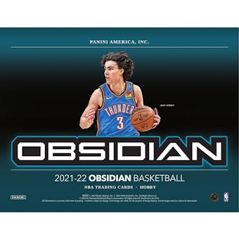 2021/22 Panini Obsidian Basketball Hobby Box (Presell)