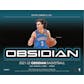 2021/22 Panini Obsidian Basketball 1st Off The Line FOTL Hobby 12-Box Case