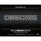 2021/22 Panini Obsidian Soccer Hobby 12-Box Case (Presell)