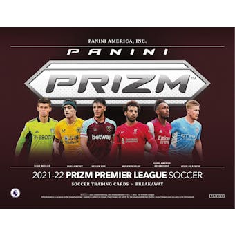 2021/22 Panini Prizm Premier League EPL Soccer Breakaway Box (Presell)