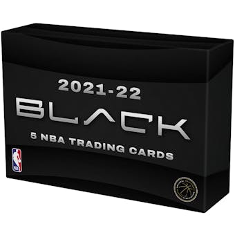 2021/22 Panini Black Basketball Hobby 6-Box- DACW Live 25 Spot Random Team Break #1