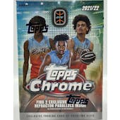 2021/22 Topps Chrome Overtime Elite Basketball 7-Pack Blaster Box (Raywave Refractor Parallels!) (Lot of 10)