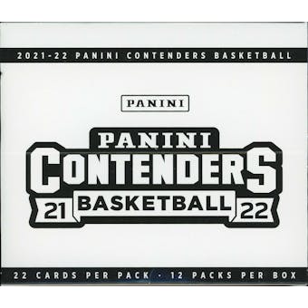 2021/22 Panini Contenders Basketball Jumbo Value 12-Pack Box
