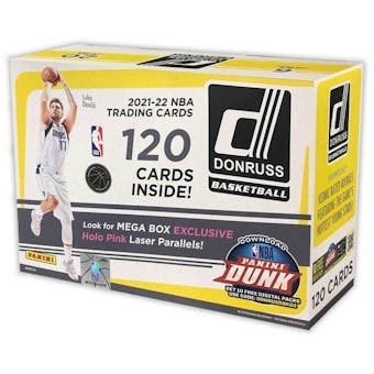 2021/22 Panini Donruss Basketball Mega Box (Holo Pink Laser Parallels!)