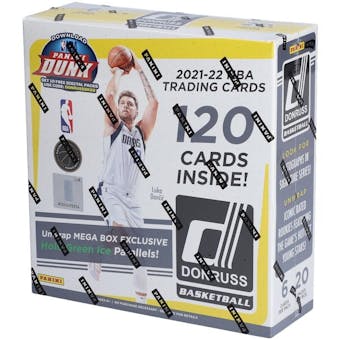 2021/22 Panini Donruss Basketball Mega Box (Holo Green Ice Parallels!) (Fanatics)