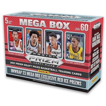 2021/22 Panini Prizm Draft Picks Basketball Mega Box (Red Ice Prizms!)