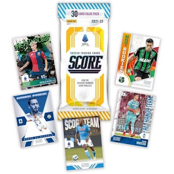 2021/22 Panini Score Serie A Soccer Jumbo Value Pack
