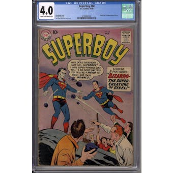 Superboy #68 CGC 4.0 (C-OW) *2100467004*