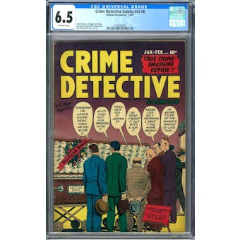 Crime Detective Comics #v2 #6 CGC 6.5 (OW) *2100500005*