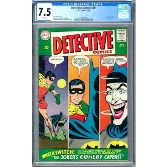 Detective Comics #341 CGC 7.5 (W) *2100500007*