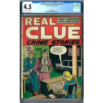 Real Clue Crime Stories #v2 #12 CGC 4.5 (OW-W) *2100500011*
