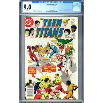 Teen Titans #50 CGC 9.0 (W) *2100636002*