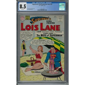 Superman's Girlfriend Lois Lane #26 CGC 8.5 (W) *2100637006*
